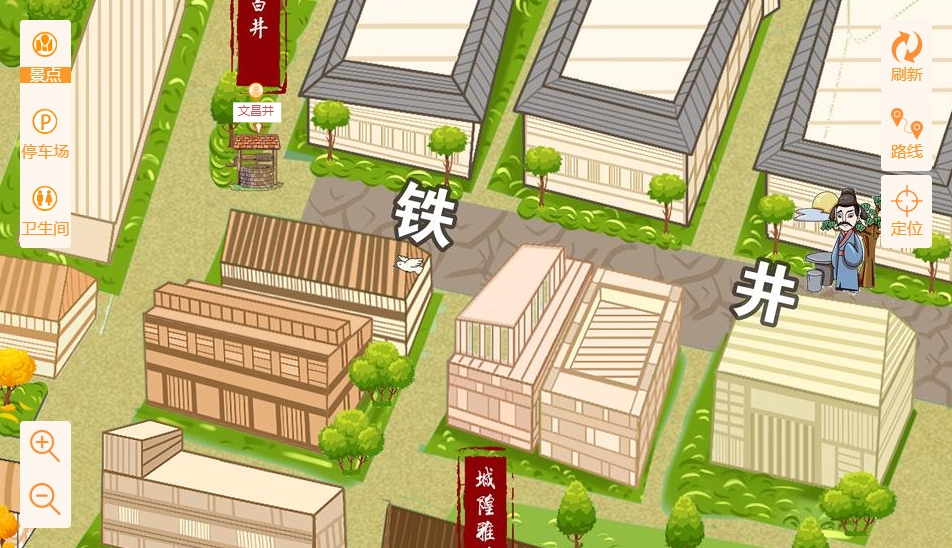 噶尔智慧景区：手绘地图与语音导览的完美融合