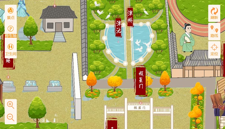 噶尔手绘地图景区语音讲解导览系统：智慧景区建设的基石